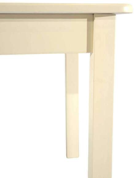 Стол обеденный деревянный Гамбург, слоновая кость