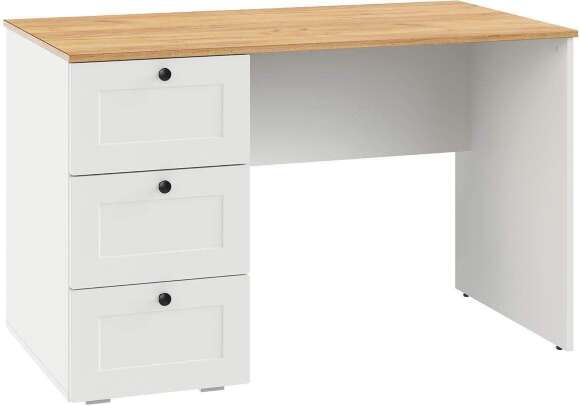 Остин Стол письменный 12.159 Белый шагрень/Дуб Вотан Остин Стол письменный 12.159 Белый шагрень/Дуб Вотан