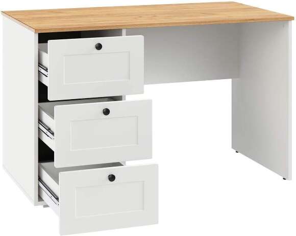 Остин Стол письменный 12.159 Белый шагрень/Дуб Вотан Остин Стол письменный 12.159 Белый шагрень/Дуб Вотан