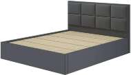Кровать 160х200 с проложками ДСП Линда, графит