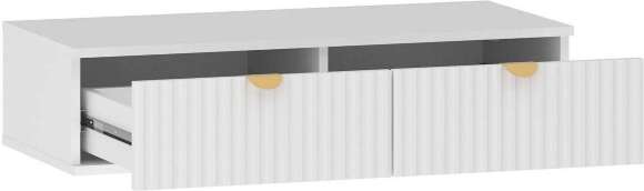 НМ 040.21 тумба навесная Дакота Белый / Меренга