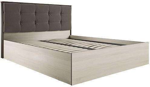 Кровать с ортопедическим основанием Лирика ЛК-2 140х200, кофе Кровать с ортопедическим основанием Лирика ЛК-2 140х200, кофе