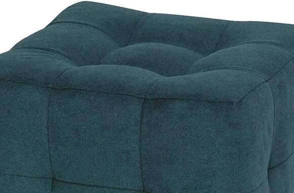 Пуф Лотос Нефритовый велюр