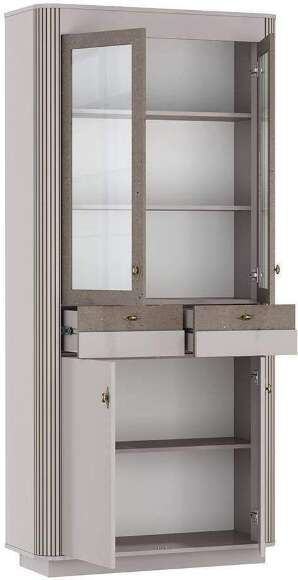 Шкаф комбинированный Фантазия 34.05, Кашемир Шкаф комбинированный Фантазия 34.05, Кашемир