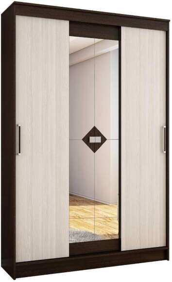 Шкаф-купе Агат венге / лоредо