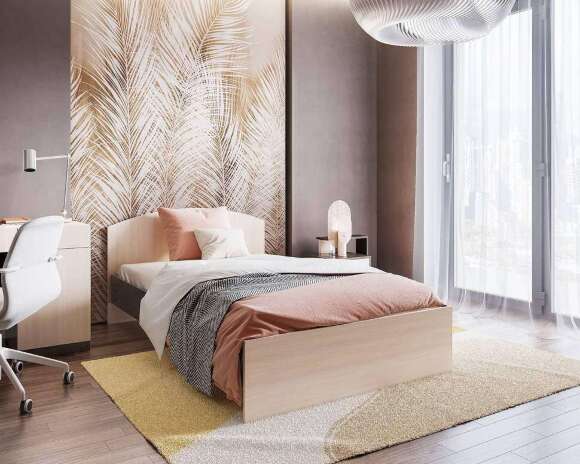 Кровать 120х200 Ненси-1 (ТЭКС) с настилом Кровать 120х200 Ненси-1 (ТЭКС) с настилом