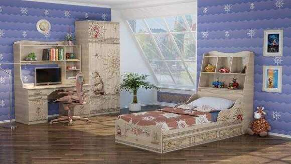 Кровать 90х190 Квест 5 Ижмебель (комплект 1)