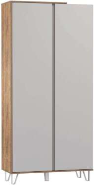 Шкаф для одежды 58.17 Гавана Кейптаун / Серый Шкаф для одежды 58.17 Гавана Кейптаун / Серый