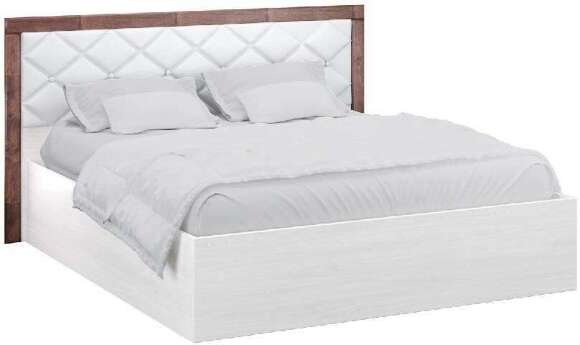 Кровать без основания Мадлен 140х200, дуб бомонд какао