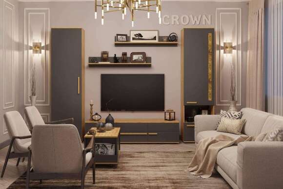 Полка навесная Crown 18 (Глазов) Полка навесная Crown 18 (Глазов)
