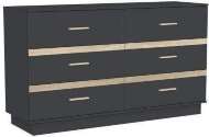 Комод 4 Анона, антрацит