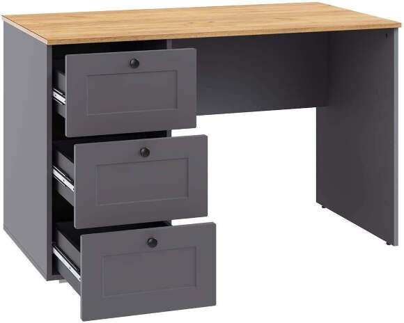 Остин Стол письменный 12.159 Серый графит/Дуб Вотан