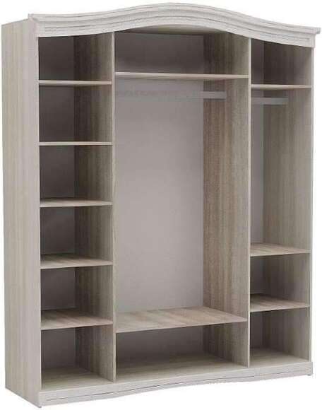 ГЕРТРУДА М1 шкаф 4-х дверный белая лиственница/ясень жемчужный ГЕРТРУДА М1 шкаф 4-х дверный белая лиственница/ясень жемчужный