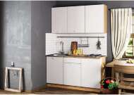 Кухня Дана 1.5 (Белый / Дуб Крафт золотой)