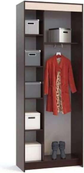 Шкаф-купе Контур ШР-94.2 Венге/ Беленый дуб Шкаф-купе Контур ШР-94.2 Венге/ Беленый дуб