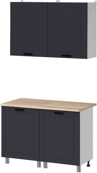 МК Аленушка 1м Астра Сталь,скоба черный,сонома МК Аленушка 1м Астра Сталь,скоба черный,сонома