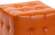 Пуф Лотос Оранжевый экокожа