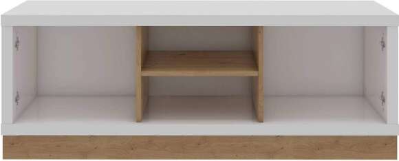ТВ-Тумба Балтимор белый / дуб дикий