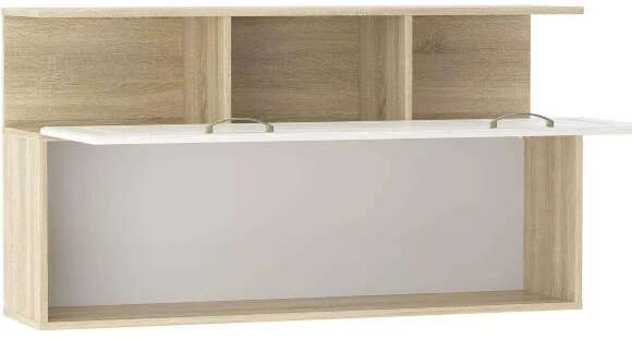 НМ 040.50 Полка Оливия Дуб Сонома/белое дерево НМ 040.50 Полка Оливия Дуб Сонома/белое дерево