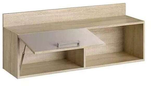 Полка с дверкой НМ 011.38 Акварель Капучино Полка с дверкой НМ 011.38 Акварель Капучино