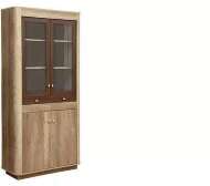 Шкаф-витрина Фантазия 34.05 дуб каньон/дуб кальяри Шкаф-витрина Фантазия 34.05 дуб каньон/дуб кальяри