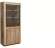 Шкаф-витрина Фантазия 34.05 дуб каньон/дуб кальяри Шкаф-витрина Фантазия 34.05 дуб каньон/дуб кальяри