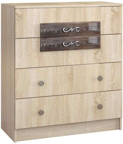 Мебель для cпальни Мадлен ТЭКС Вариант 2 (Дуб Шале серебро)