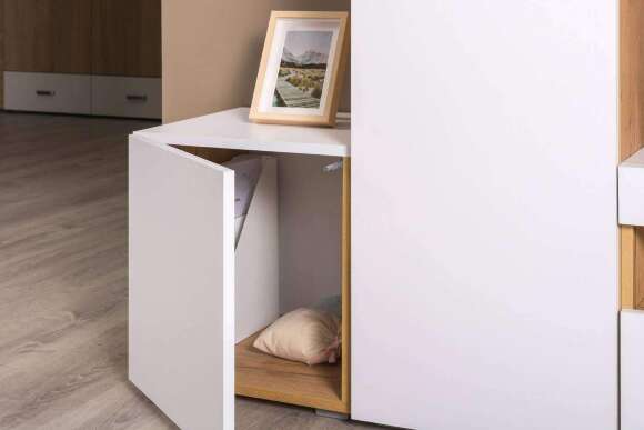 Тумба Альба, Дуб золотой; Белый Тумба Альба, Дуб золотой; Белый