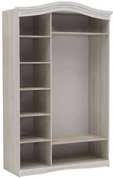 ГЕРТРУДА М2 шкаф 3-х дверный белая лиственница/ясень жемчужный ГЕРТРУДА М2 шкаф 3-х дверный белая лиственница/ясень жемчужный