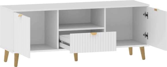 НМ 040.23 тумба ТВА Дакота Белый / Меренга