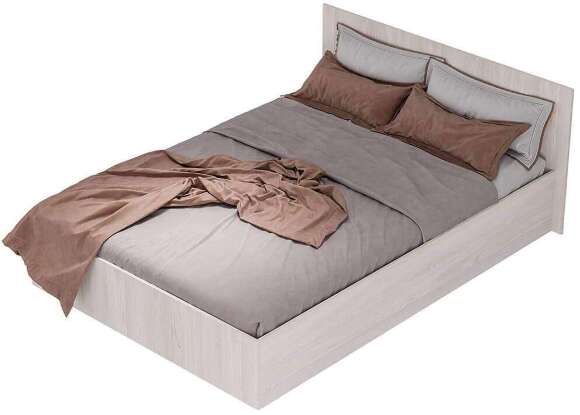 Кровать 140х200 Белла КР-11 (БТС) с проложками ДСП