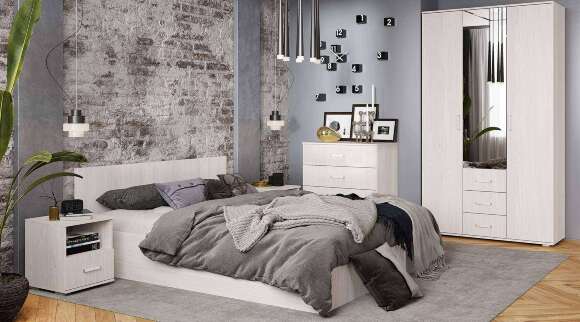 Кровать 140х200 Белла КР-11 (БТС) с проложками ДСП