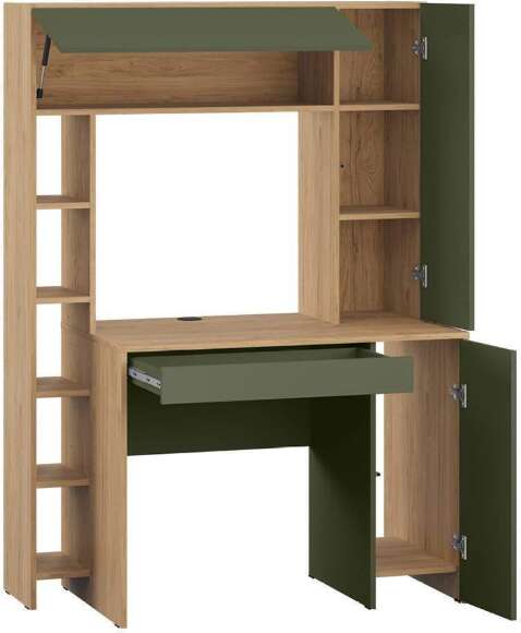 Стол компьютерный Комфорт 12.71, Гикори Рокфорд, Зеленый Стол компьютерный Комфорт 12.71, Гикори Рокфорд, Зеленый