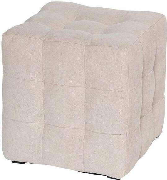 Пуф Лотос Светло-бежевый велюр