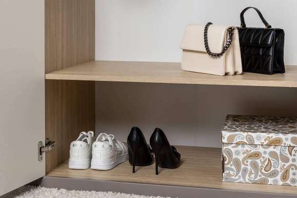 Шкаф Амьен 16.309.02, Плэйн, Веллюто Капучино