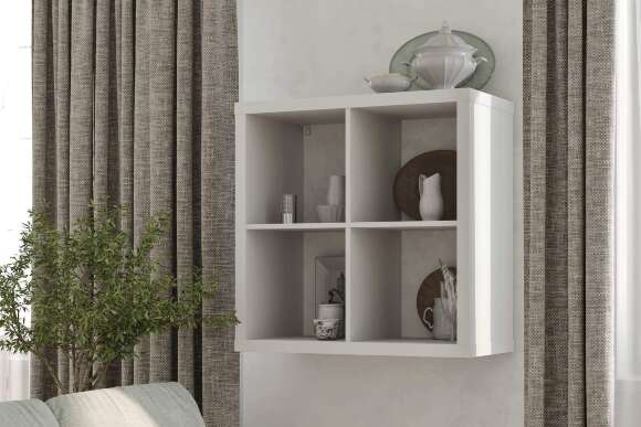 Стеллаж FÖRA 4 белый