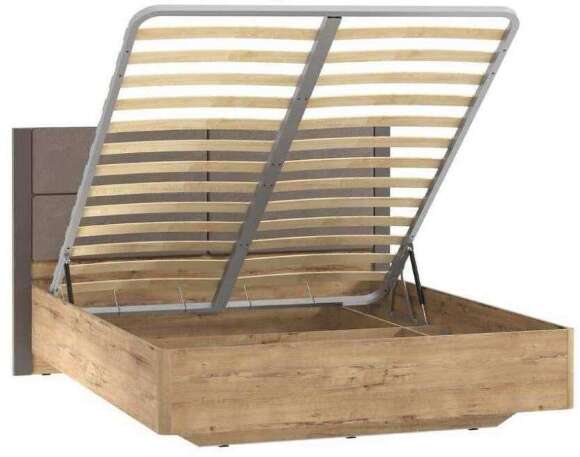 НМ 040.52 Кровать Livorno /дуб бунратти / софт графит НМ 040.52 Кровать Livorno /дуб бунратти / софт графит