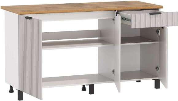 Венера стол 1500 МДФ Кашемир фрезерованный Венера стол 1500 МДФ Кашемир фрезерованный