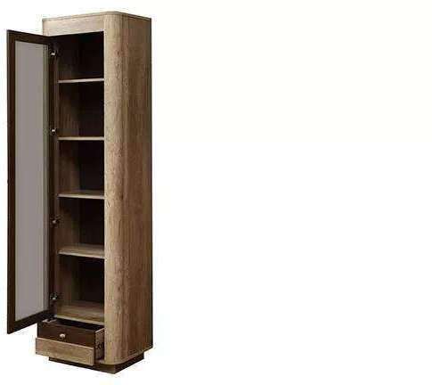 Шкаф-витрина Фантазия 34.06 дуб каньон/дуб кальяри Шкаф-витрина Фантазия 34.06 дуб каньон/дуб кальяри