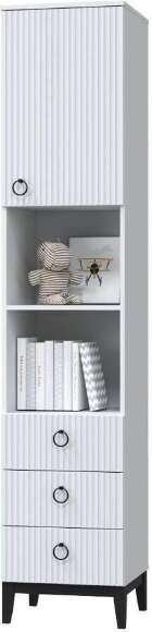 Шкаф для книг с ящиком и дверкой Шарлиз Шкаф для книг с ящиком и дверкой Шарлиз