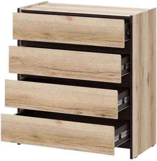 Комод 4 ящика Прага, Дуб Делано