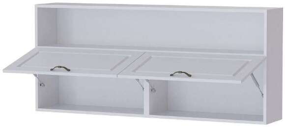 Шкаф навесной Апполия (ТЭКС) Белый дуб