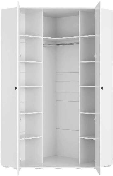 Шкаф угловой Софт ШКУ-01 (БТС) Белый Шкаф угловой Софт ШКУ-01 (БТС) Белый