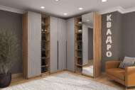 Гардеробная система Квадро. Комплект 5 Гардеробная система Квадро. Комплект 5