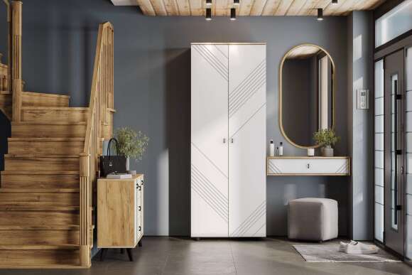 Прихожая Байкал, Белый. Комплект 2