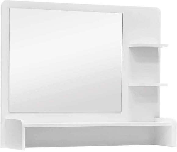 Надстройка для стола с полками Италия ИТ-18А белое дерево