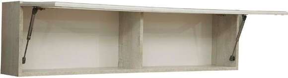 Полка навесная Сохо 32.18, Бетон пайн белый Полка навесная Сохо 32.18, Бетон пайн белый