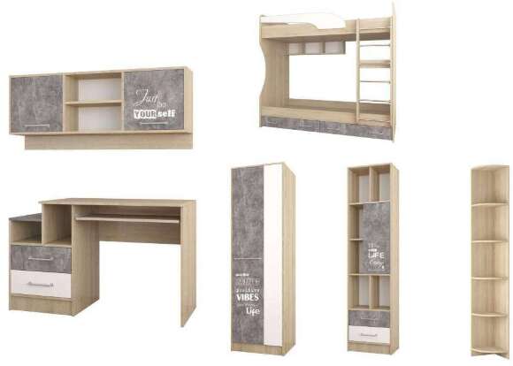Детская мебель Колибри ТЭКС (Лофт) Комплект 4 Детская мебель Колибри ТЭКС (Лофт) Комплект 4