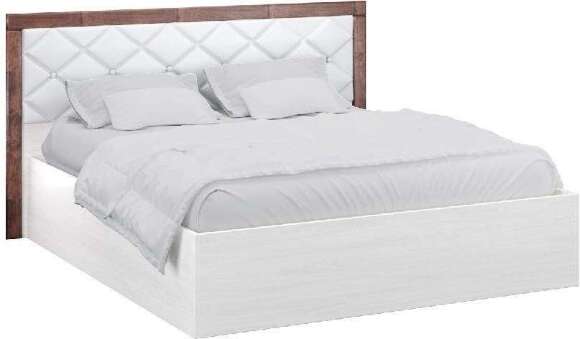 Кровать без основания Мадлен 160х200, дуб бомонд какао