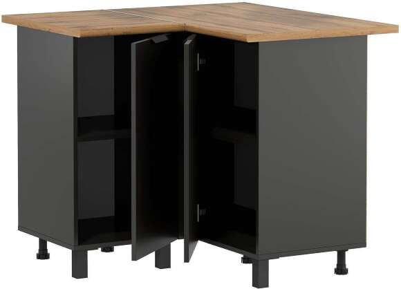 Венера стол угловой Диамант Серый Венера стол угловой Диамант Серый